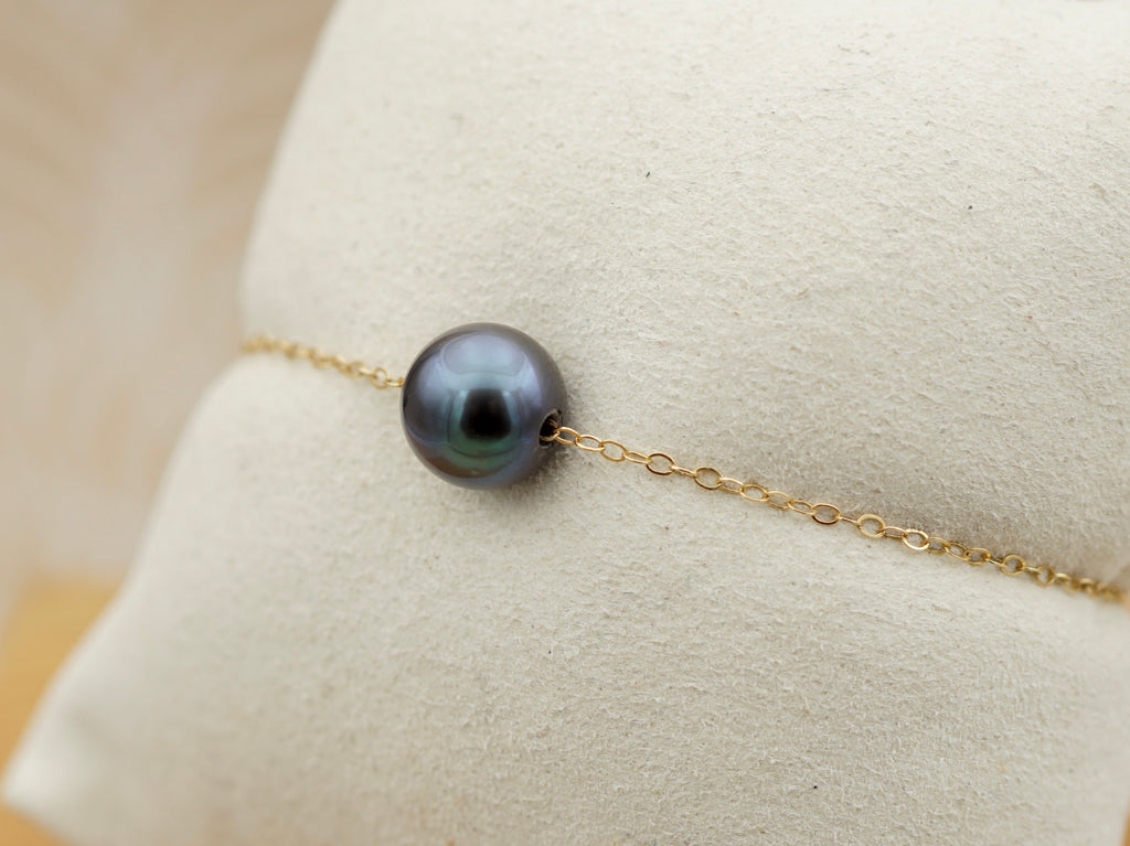 Hatutu véritable perle de Tahiti de 9.4mm