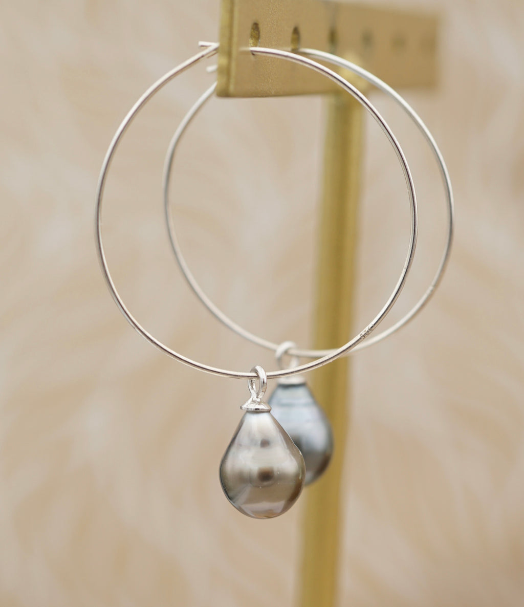 Tiaré perles de Tahiti baroques de 8.4mm