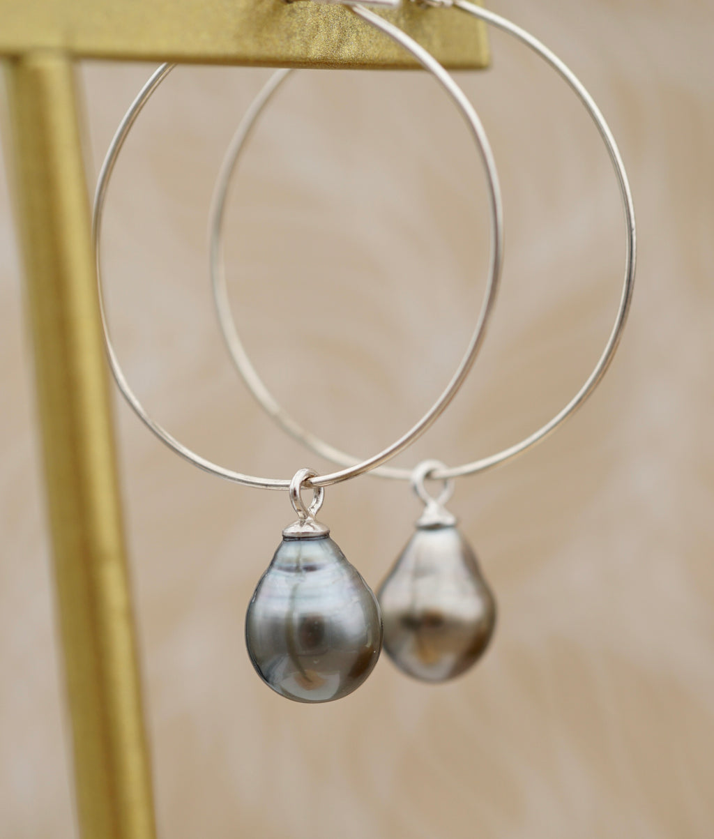 Tiaré perles de Tahiti baroques de 8.4mm
