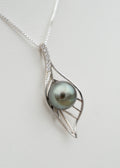 Maupiti perle de Tahiti de 10mm sur argent 925