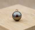 splendide perle de Tahiti AAA montée en pendentif Or 9k